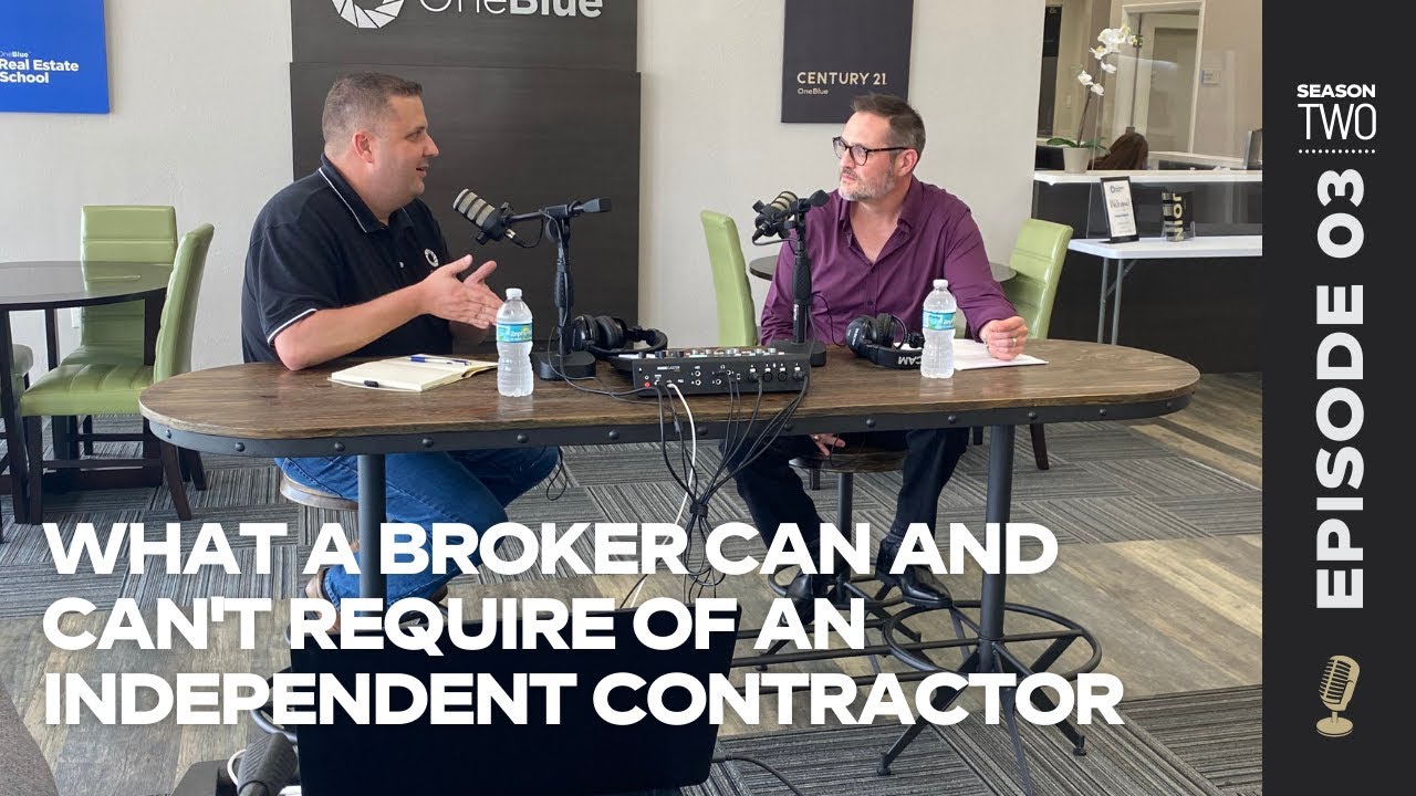 What a Broker Can and Can't Require of an Independent Contractor