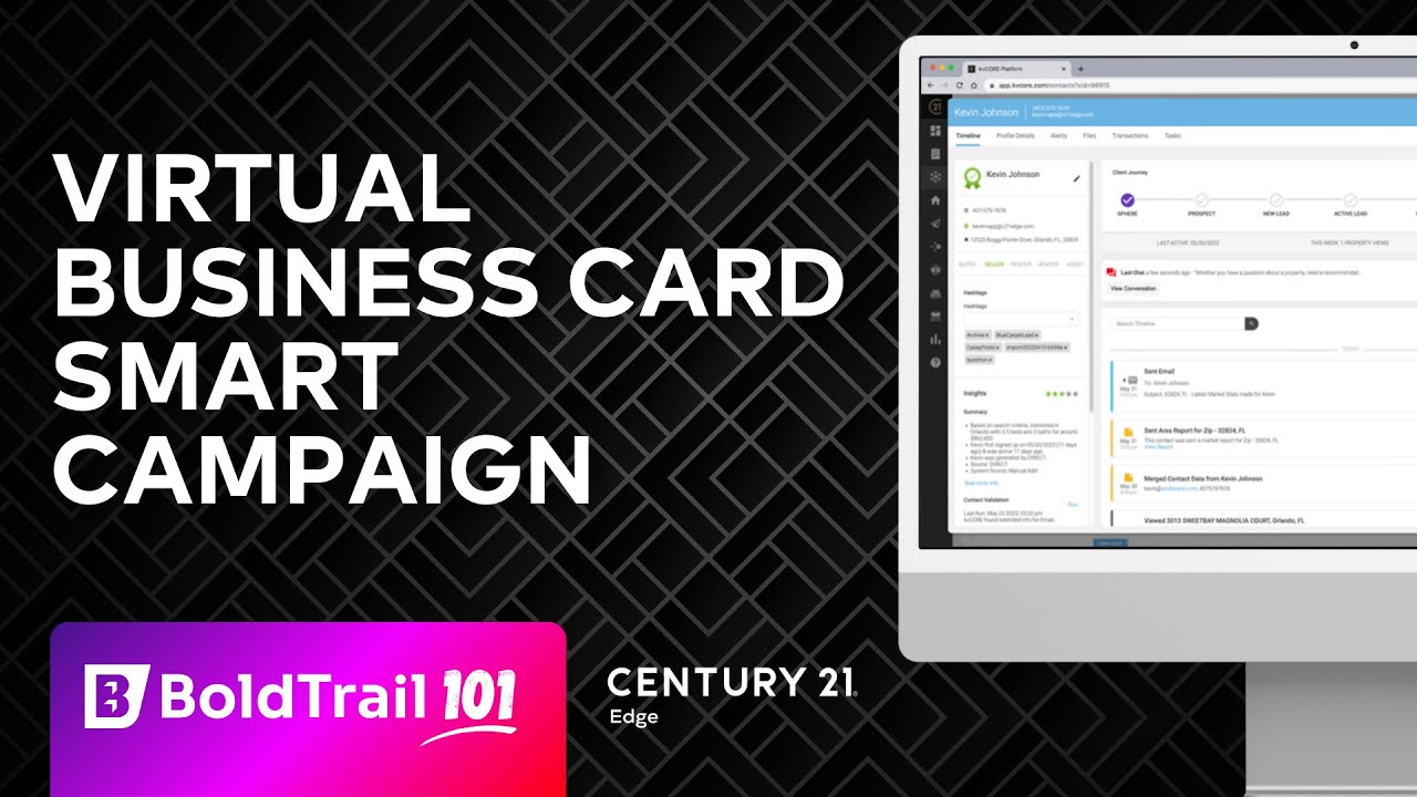 Virtual Business Card Smart Campaign