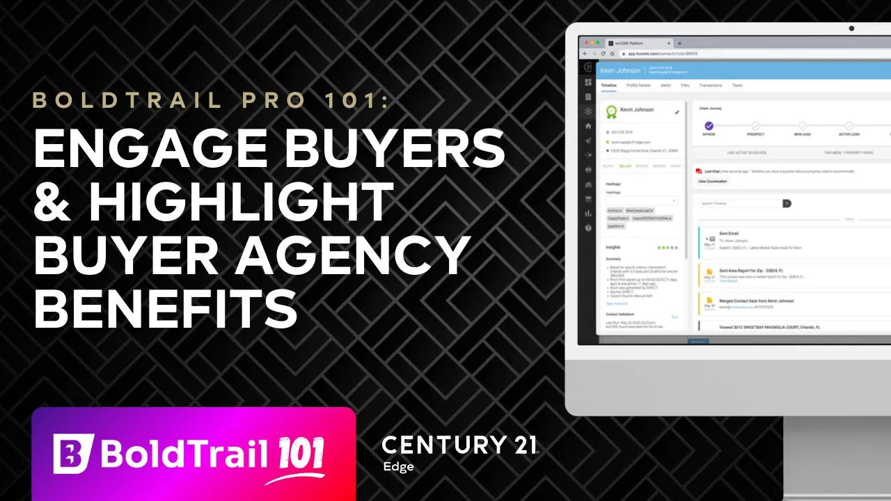 Engage Buyers &amp; Highlight Buyer Agency Benefits