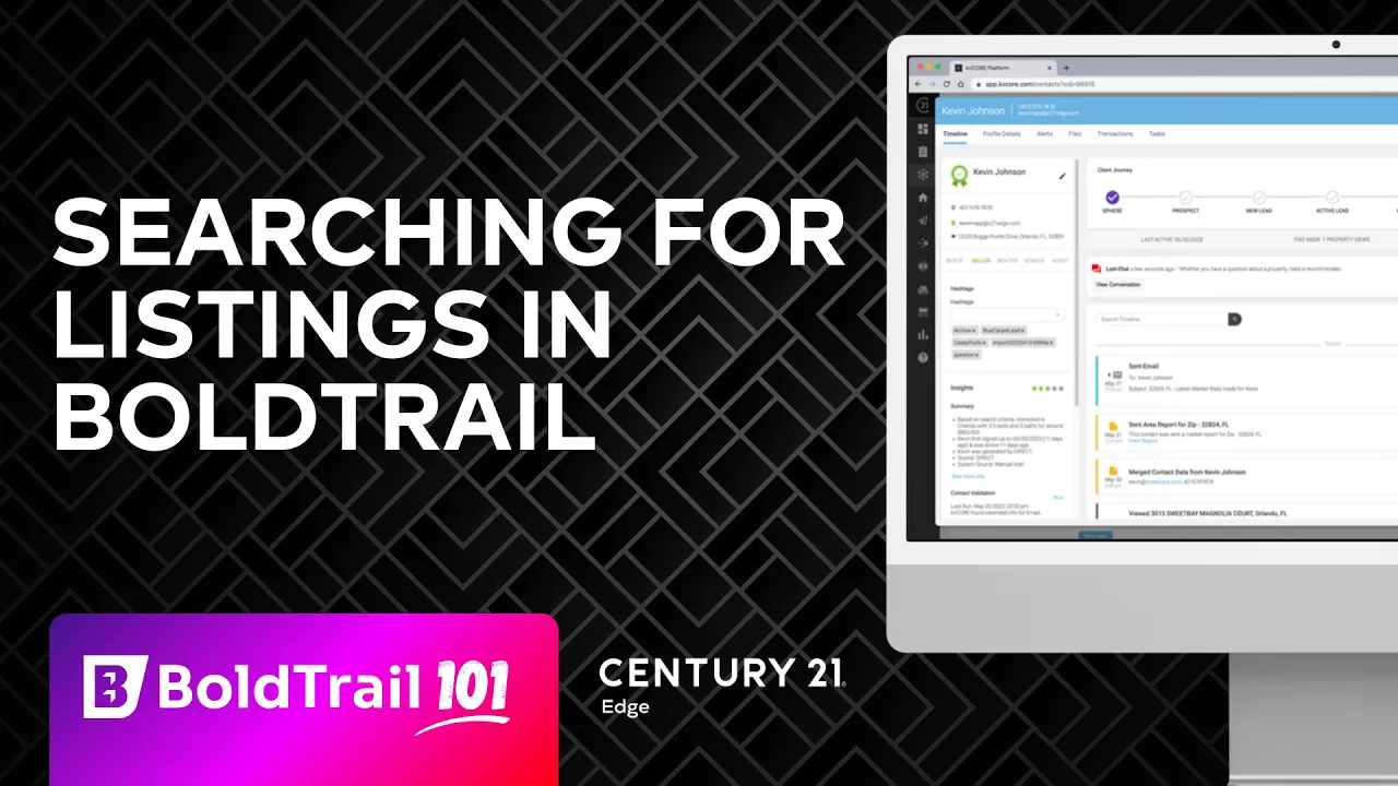 Searching for Listings in BoldTrail PRO