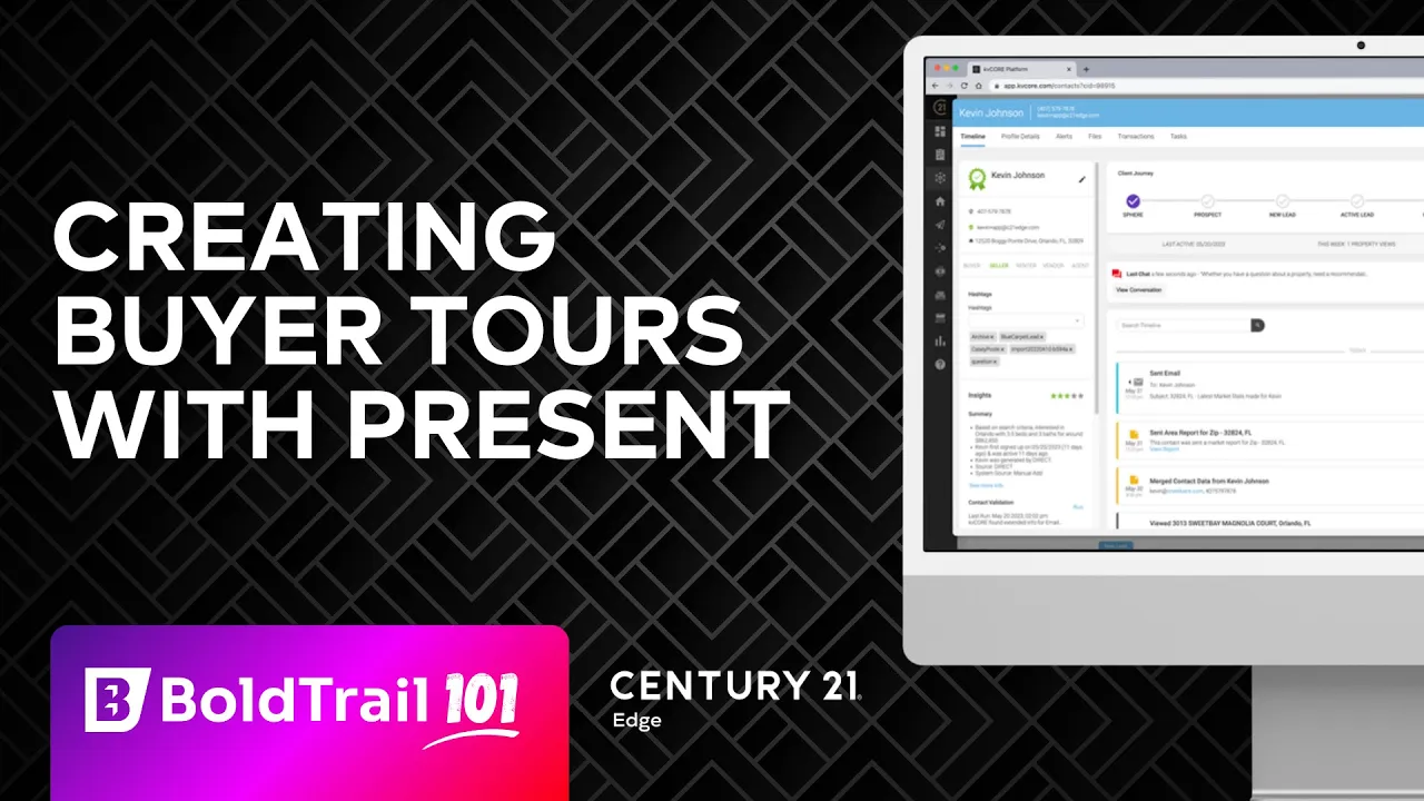 Creating Buyer Tours with CORE Present