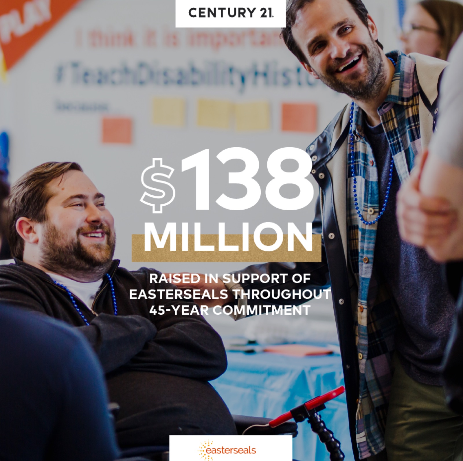 CENTURY 21® System Raises $3.2 Million For Easter Seals in 2022; Lifetime Support Tops $138 Million