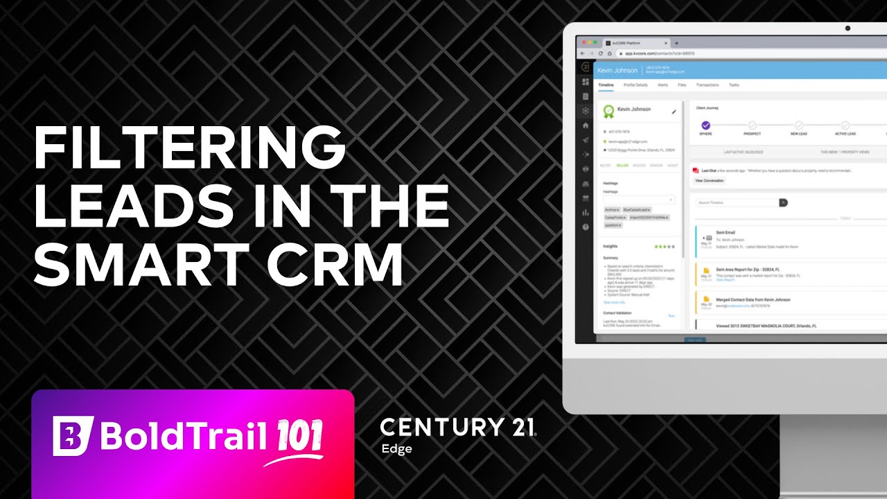 Filtering Leads in the Smart CRM