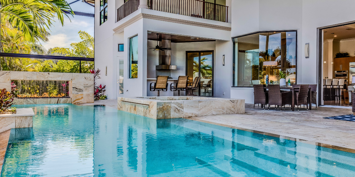 The Real Financial Picture​: Florida home luxury pool